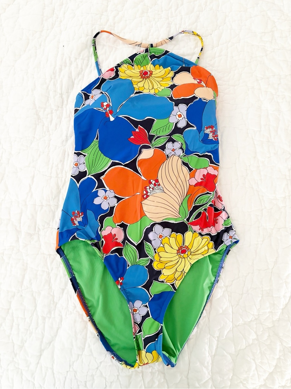 NEW 🌼 Kate spade New York Floral One-Piece Swimsuit medium
